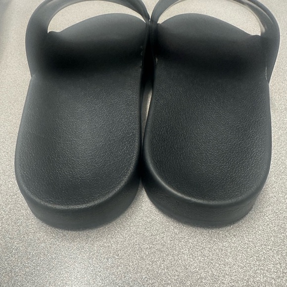 FUBU Men’s Athletic Sport Cushion Court Slide Sandals Black Size 13 - Picture 6 of 7